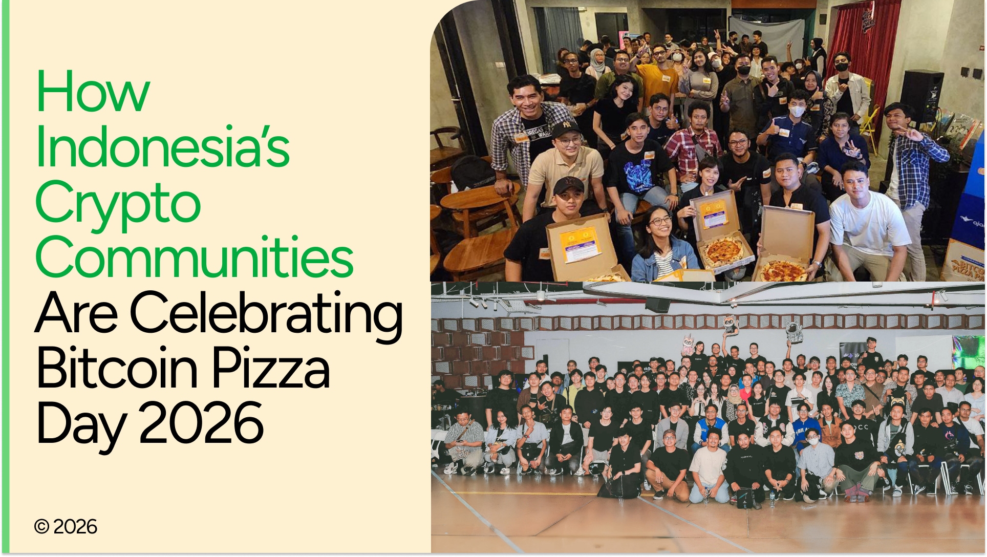 How Indonesia Crypto Communities Are Celebrating Bitcoin Pizza Day 2026