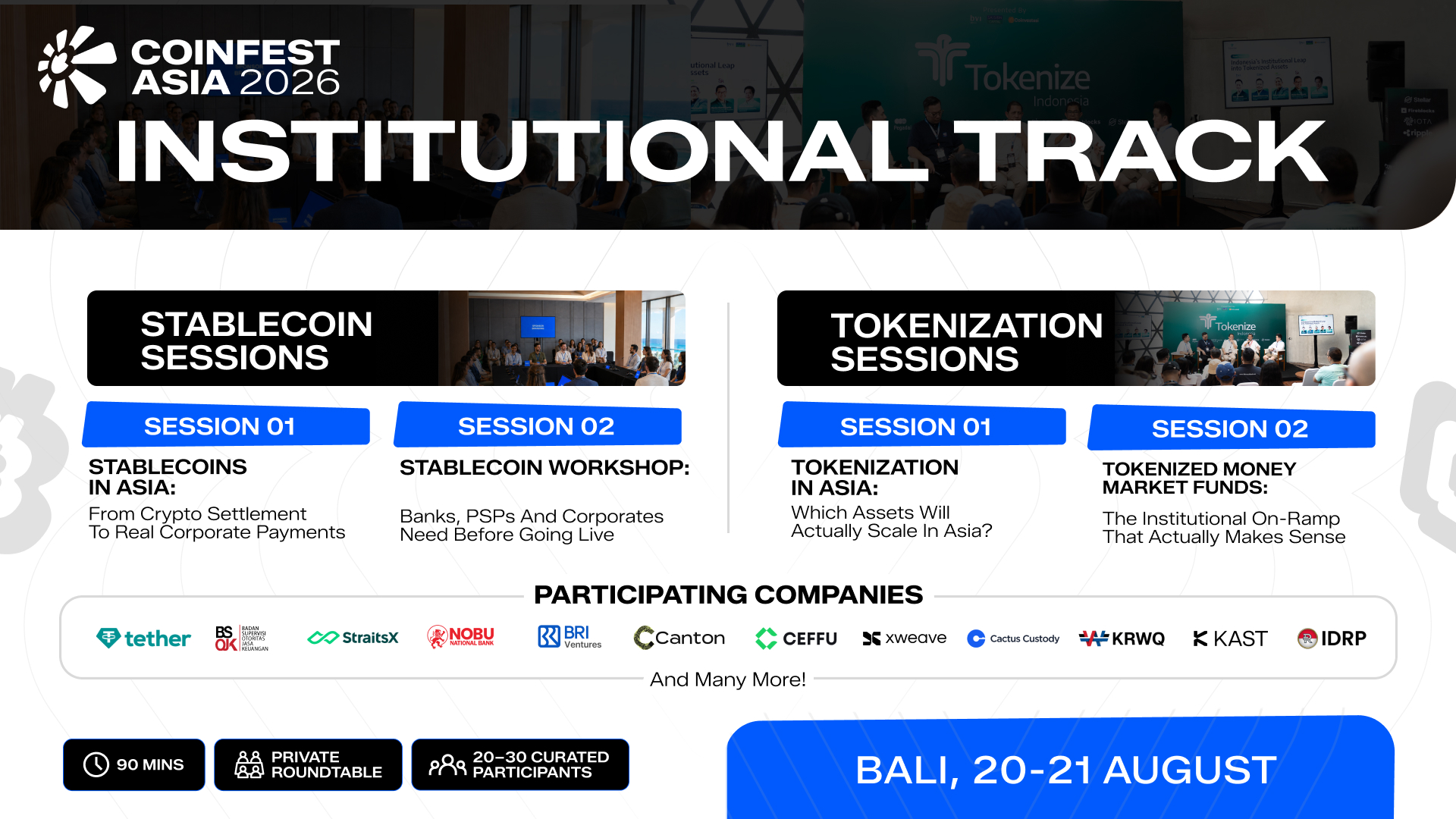 institutional track